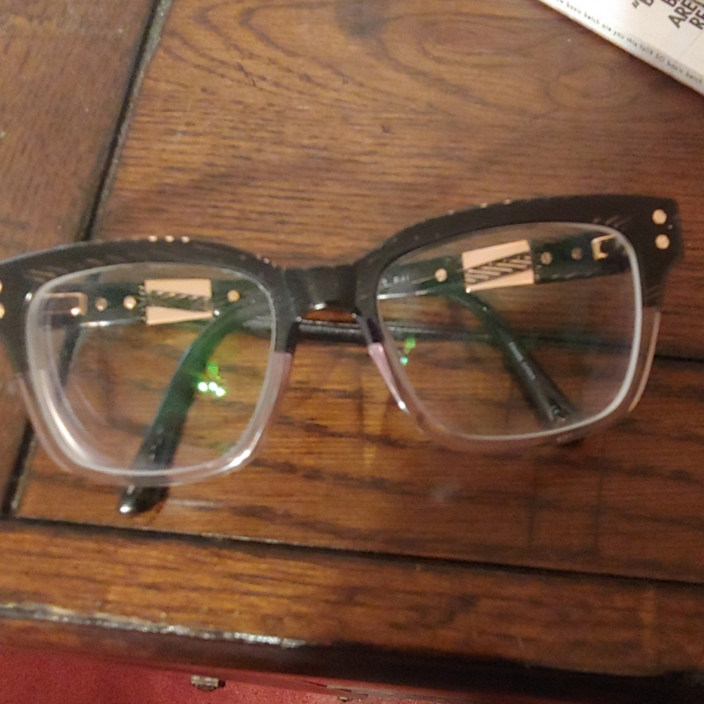 L.A.M.B. Pink & Black Eye Glasses BRAND NEW